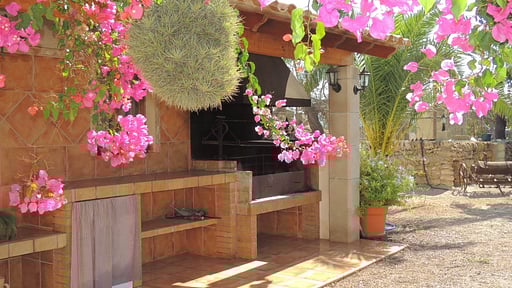 Villa Can Picafort BBQ equipment