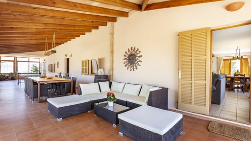 Villa Can Picafort Terrace/Veranda