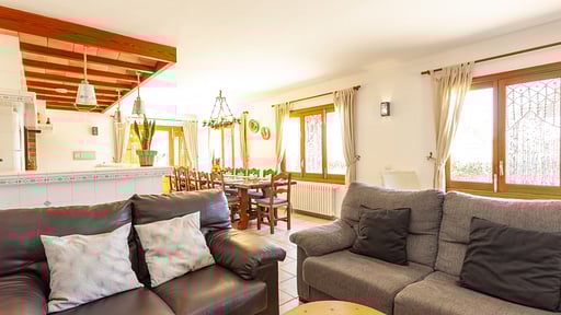 Villa Can Picafort Living room 