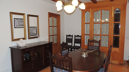 Villa Can Picafort Dining area 