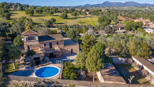 Villa Can Pujadas Drone pictures