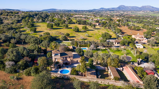 Villa Can Pujadas Drone pictures