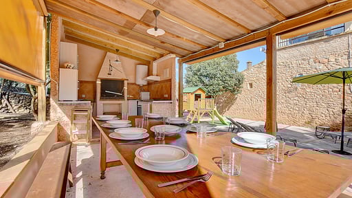 Villa Can Pujadas Dining area