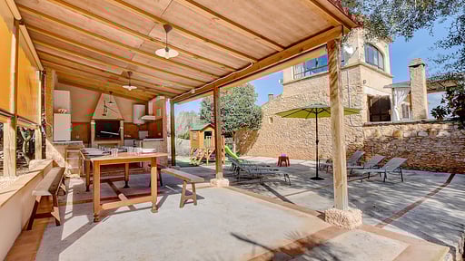 Villa Can Pujadas Dining area