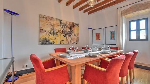 Villa Can Pulit Dining area