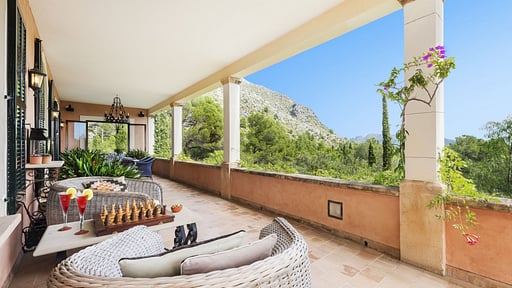 Villa Can Punxa Dalt Терраса/веранда