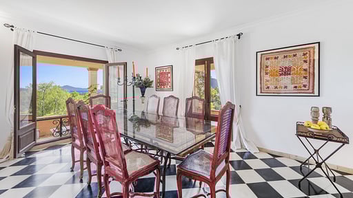 Villa Can Punxa Dalt Обеденная зона