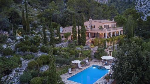 Villa Can Punxa Dalt Фото с дрона