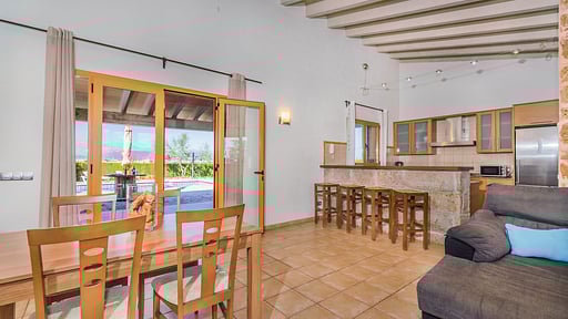 Villa Can Rua Salle à manger