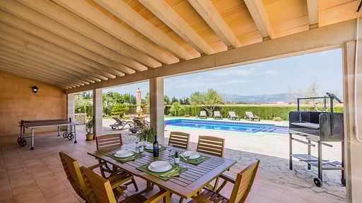 Villa Can Rua Terrasse