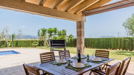 Villa Can Rua Terrasse