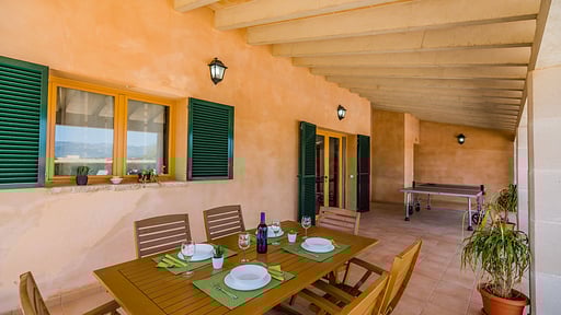 Villa Can Rua Terrasse