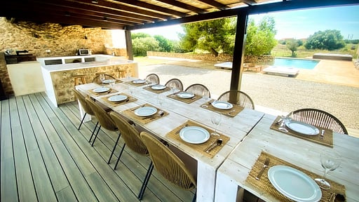 Can Sage Terras/Veranda