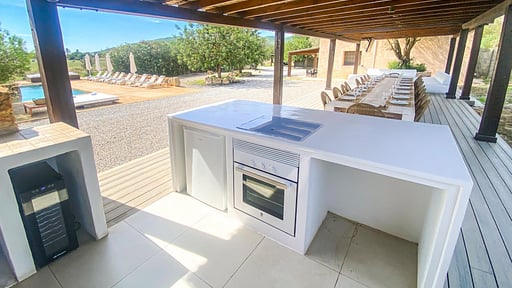 Can Sage Terras/Veranda