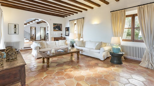 Villa Can Sallas Living room