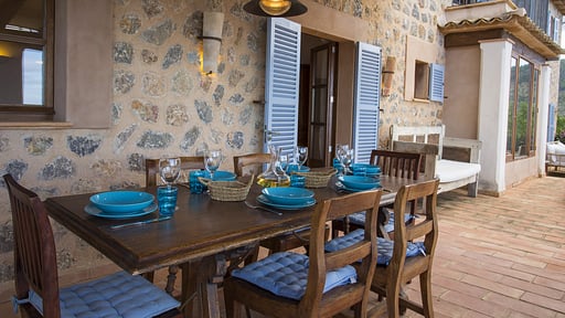 Villa Can Sallas Terrace/Veranda