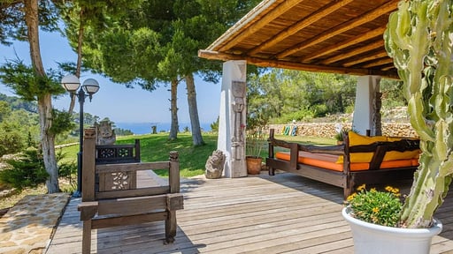 Villa Can Savasana Terras/Veranda