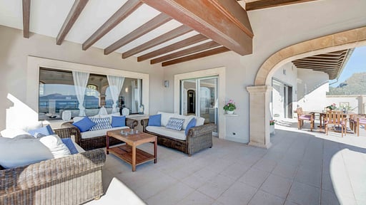 Villa Can Seguinot Terrasse/Veranda