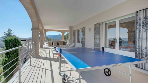 Villa Can Seguinot Tischtennis