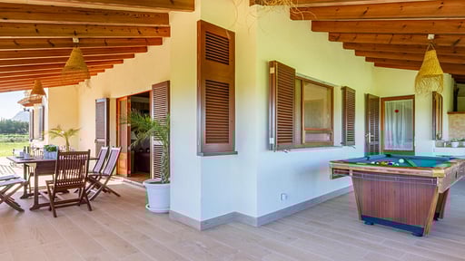 Villa Can Solivelles Terrace/Veranda