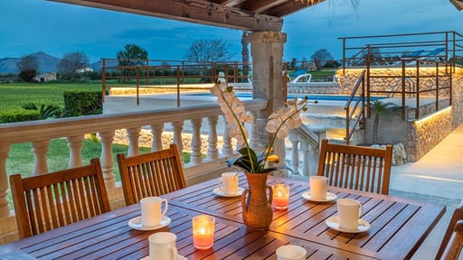 Villa Can Solivelles Terrace/Veranda