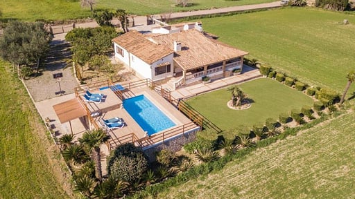 Villa Can Solivelles Drone pictures