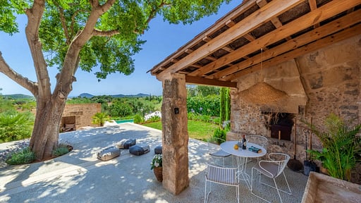 Villa Can Suau Petit Terrasse/Veranda