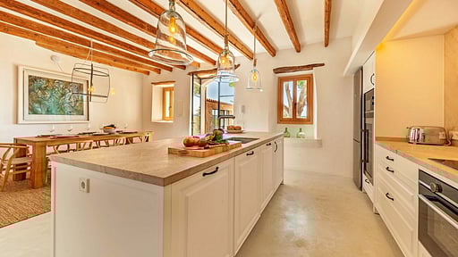 Villa Can Suau Petit Küche