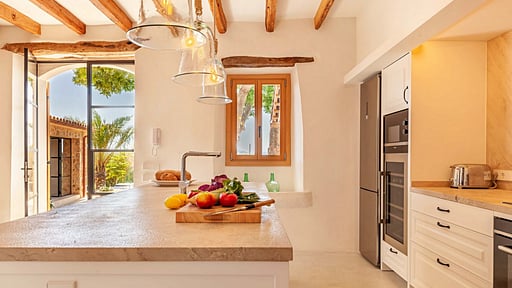 Villa Can Suau Petit Küche