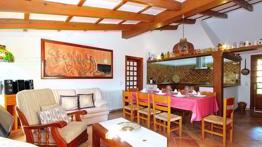Villa Can Tomeu Dining area
