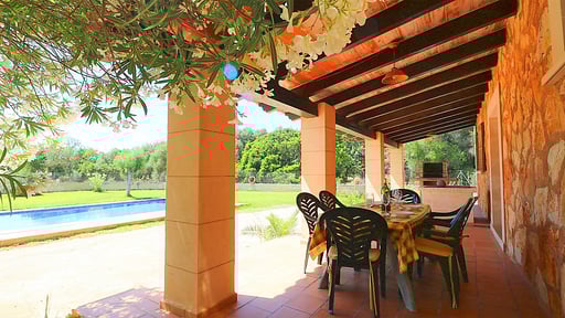 Villa Can Toni Campos Terrace/Veranda