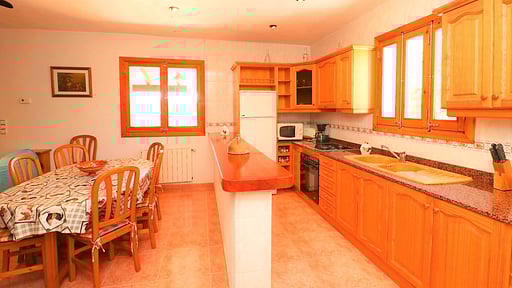 Villa Can Toni Campos Dining area