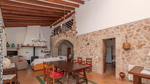 Villa Can Toni Zona de comedor