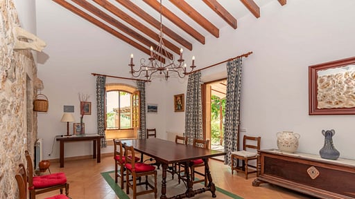 Villa Can Toni Zona de comedor