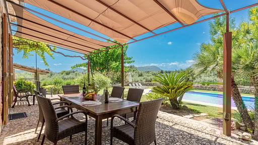 Villa Can Toni Zona de comedor