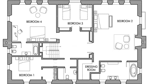 Villa Can Tramuntana Floor plan