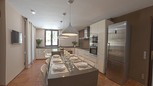 Villa Can Verde Кухня