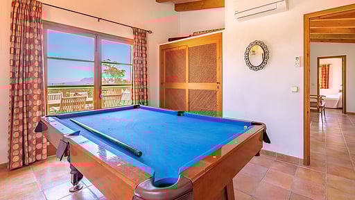 Villa Can Vista Бильярд
