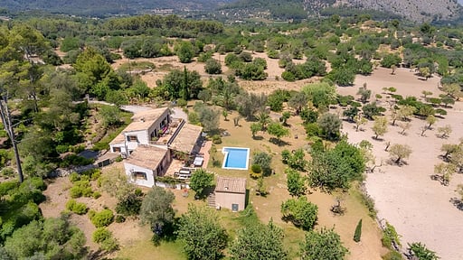 Villa Can Vista Фото с дрона