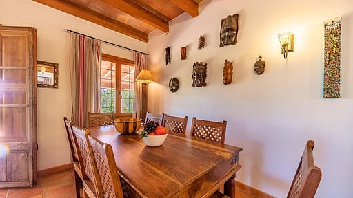 Villa Can Vista Обеденная зона