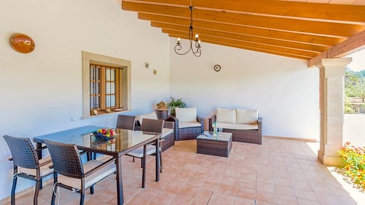 Villa Can Vives Terrace/Veranda