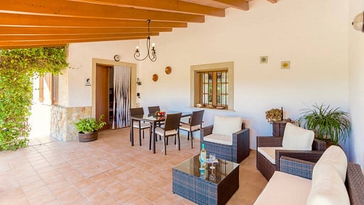 Villa Can Vives Terrace/Veranda