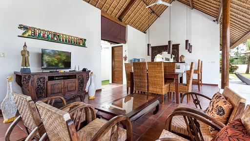 Villa Candi Kecil Tiga Wohnbereich