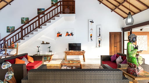 Villa Candi Kecil Tujuh Living room 2