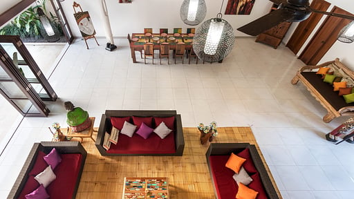 Villa Candi Kecil Tujuh Living room 2