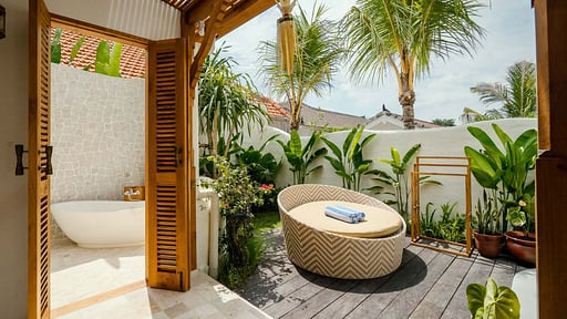 Villa Canggutopia Two Terrace/Veranda