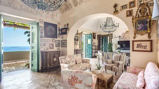 Villa Canonica Living room