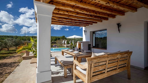 Villa Canoren Terrasse/Veranda