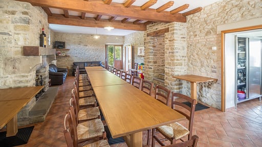 Villa Cantone Dining area