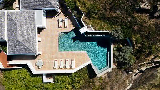 Villa Cap au Vent Drone pictures